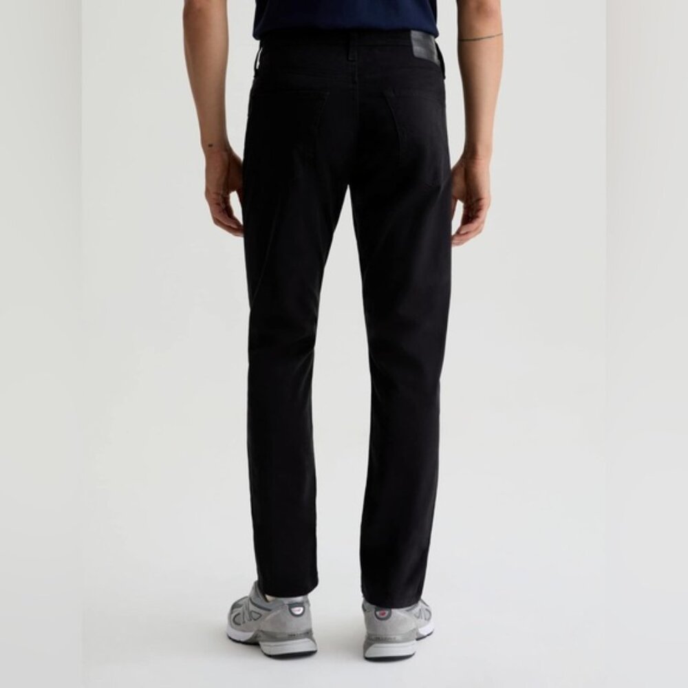 AG Adriano Goldschmied Men's Straight Jeans in Black